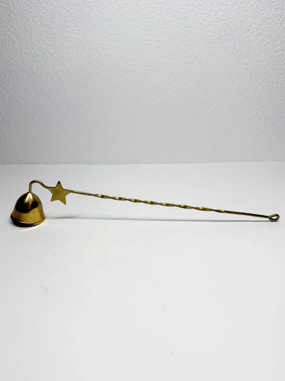 Vintage Brass Star Candle Snuffer